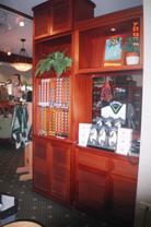 R. W. Almonte Enterprises installed the full complement of cabinetry in the Pro Shop at Luana Hills Country Club